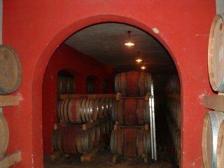 Weinprobe bei Macia Batle - Uwe sorgte für kühle Keller, mallorquinisches Essen und leckere Getränke.